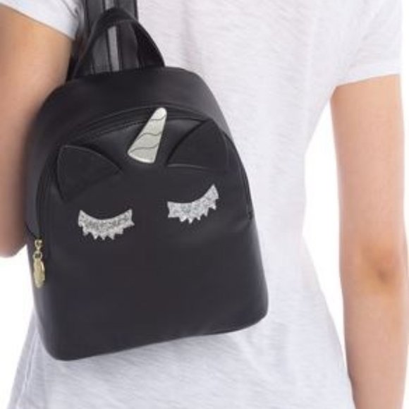 Betsey Johnson Handbags - BETSEY JOHNSON MINI BACKPACK CATICORN NWT